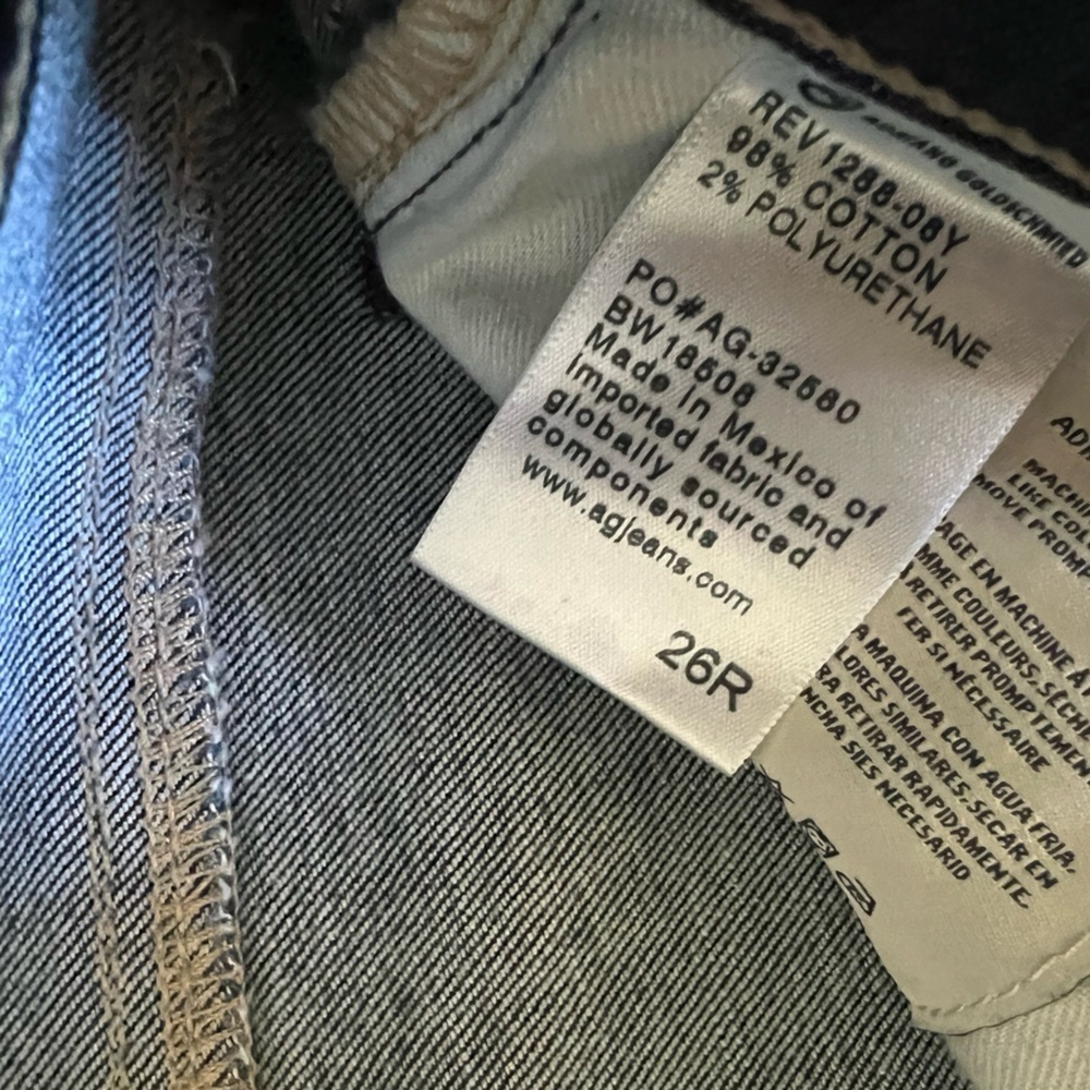 - AG the legging ladies denim jeans, 26 regular very good condition super … - Picture 7 of 12
